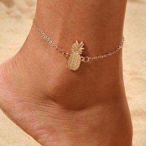 Pineapple Anklet